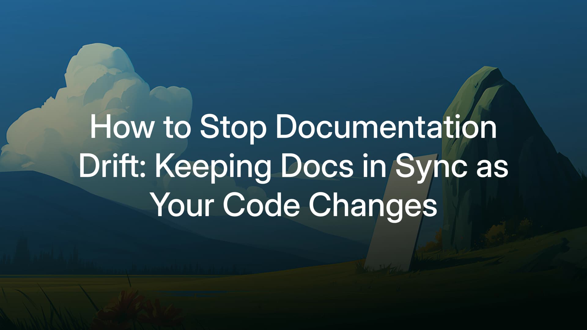 How to Stop Documentation Drift: Keeping Docs in Sync as Your Code Changes